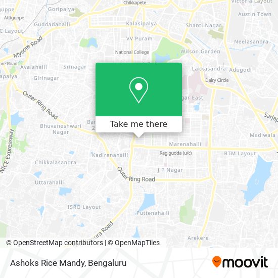 Ashoks Rice Mandy map