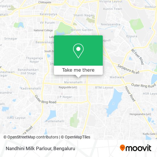 Nandhini Milk Parlour map