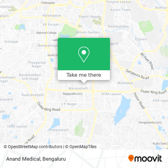 Anand Medical map