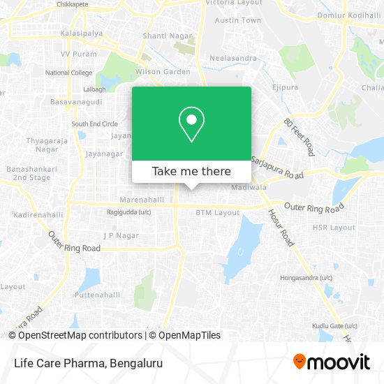 Life Care Pharma map