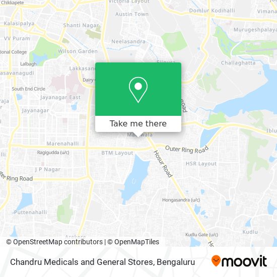 Chandru Medicals and General Stores map