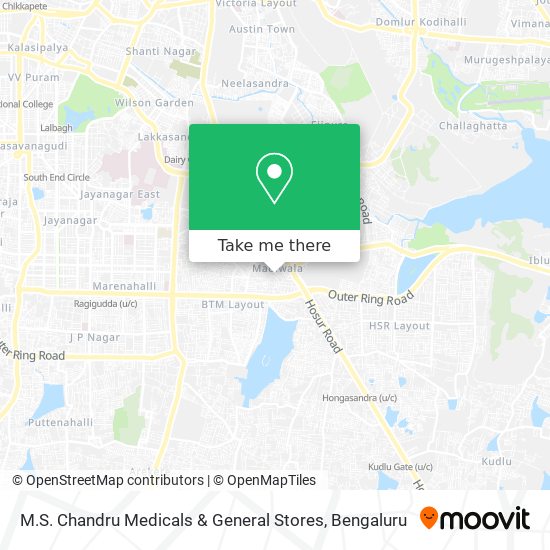 M.S. Chandru Medicals & General Stores map