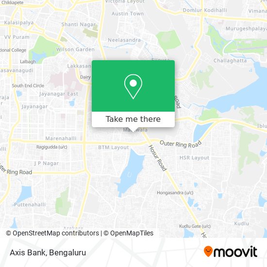 Axis Bank map