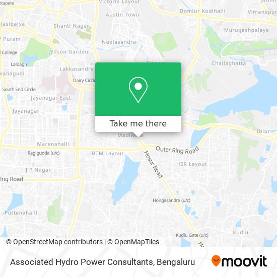 Associated Hydro Power Consultants map