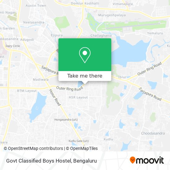 Govt Classified Boys Hostel map