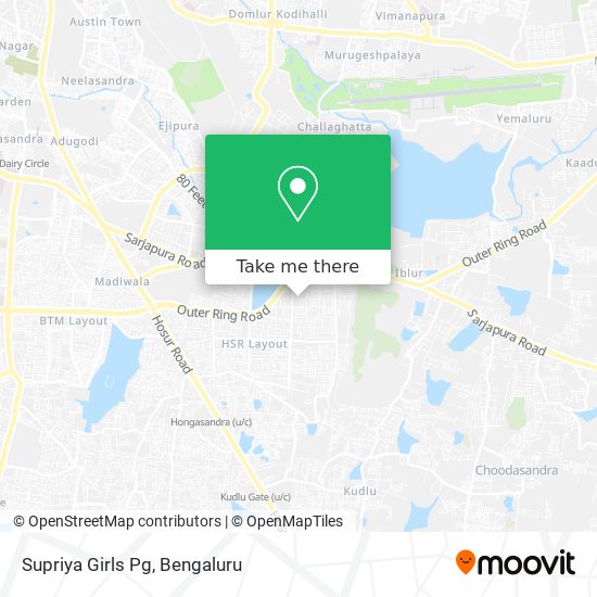 Supriya Girls Pg map