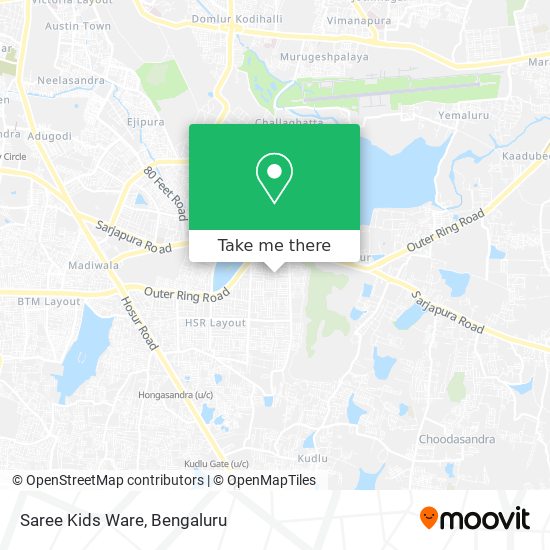 Saree Kids Ware map