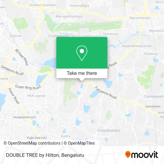 DOUBLE TREE by Hilton map