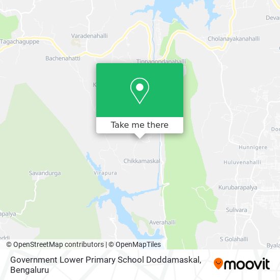 Government Lower Primary School Doddamaskal map