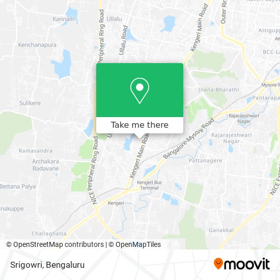 Srigowri map