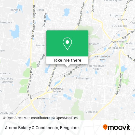 Amma Bakery & Condiments map