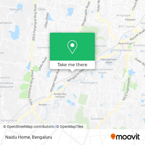 Naidu Home map