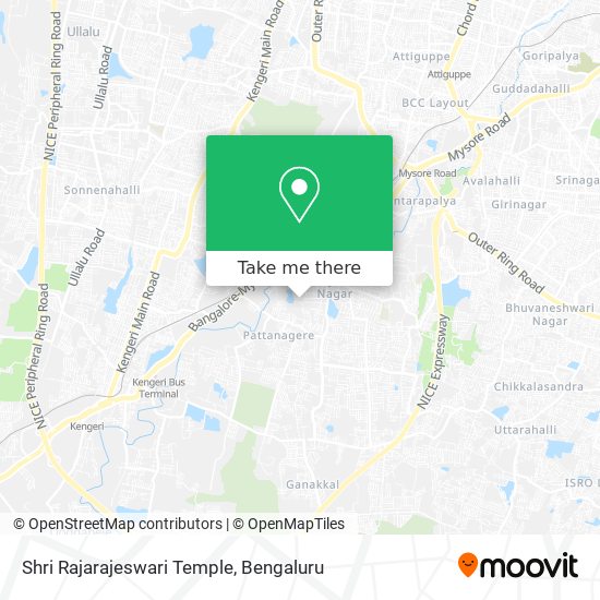 Shri Rajarajeswari Temple map