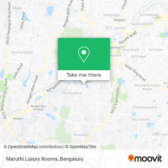 Maruthi Luxury Rooms map