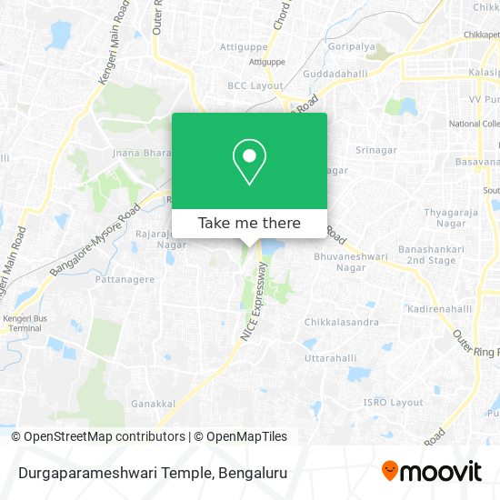 Durgaparameshwari Temple map