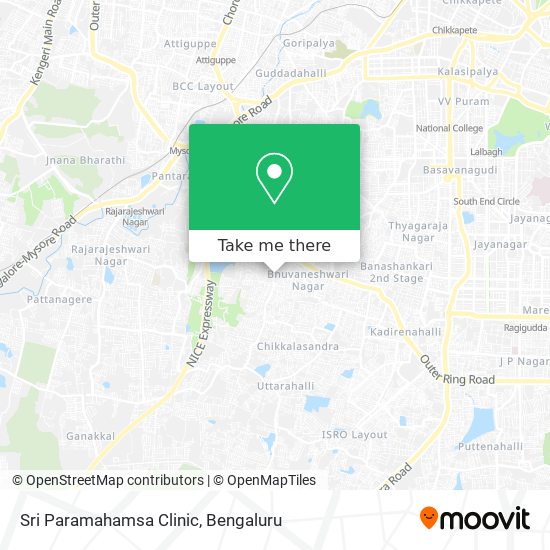 Sri Paramahamsa Clinic map
