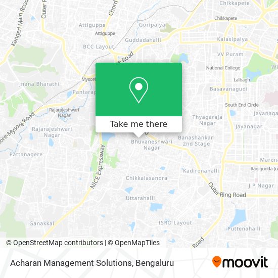 Acharan Management Solutions map