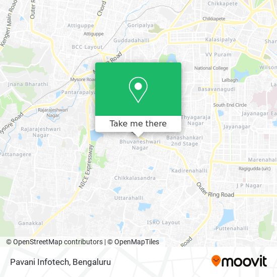 Pavani Infotech map