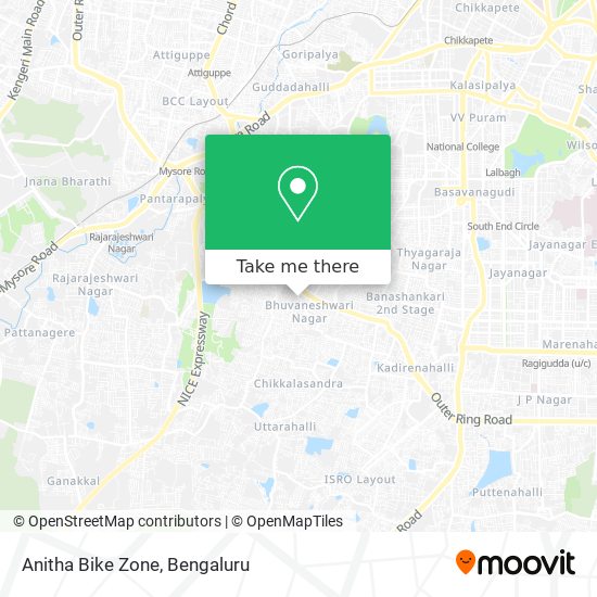 Anitha Bike Zone map