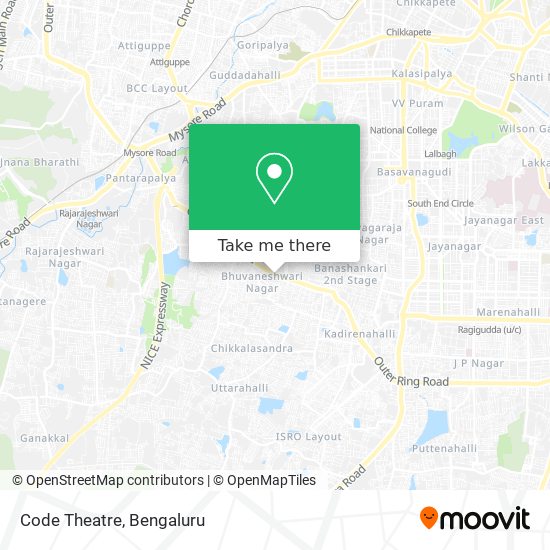 Code Theatre map