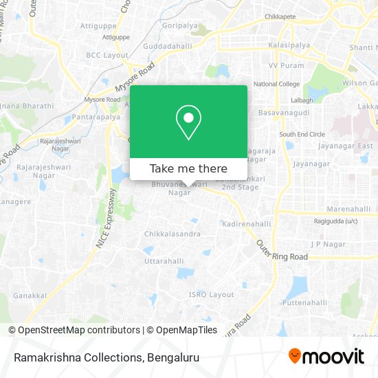 Ramakrishna Collections map