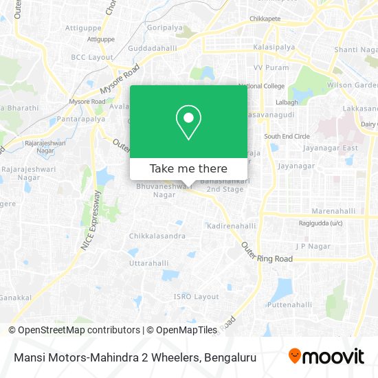 Mansi Motors-Mahindra 2 Wheelers map
