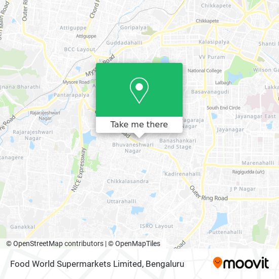 Food World Supermarkets Limited map