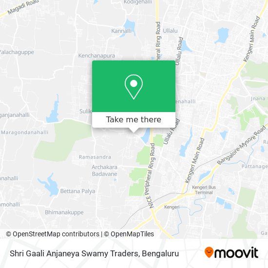 Shri Gaali Anjaneya Swamy Traders map
