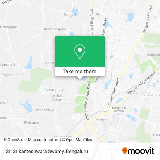 Sri Srikanteshwara Swamy map