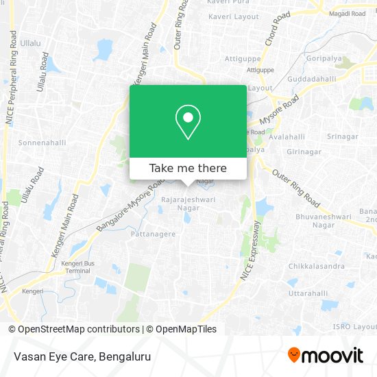 Vasan Eye Care map