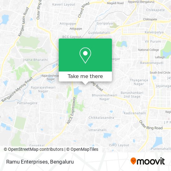 Ramu Enterprises map