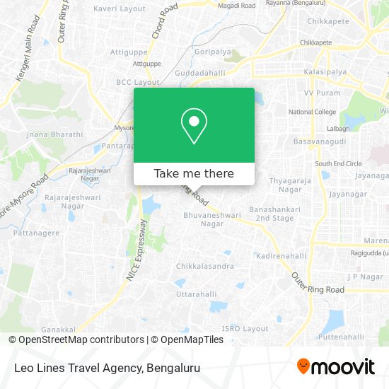 Leo Lines Travel Agency map