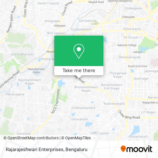 Rajarajeshwari Enterprises map