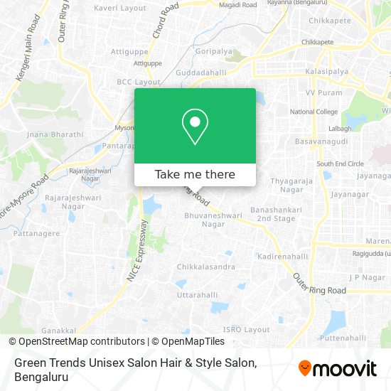 Green Trends Unisex Salon Hair & Style Salon map