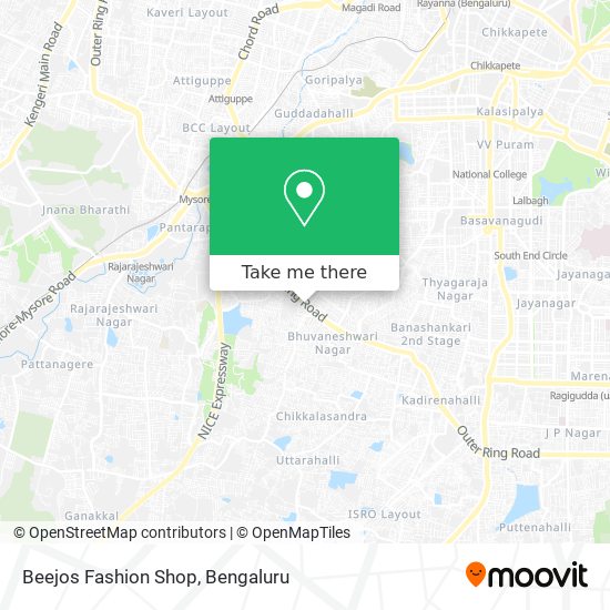 Beejos Fashion Shop map