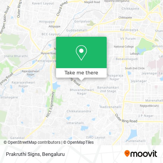 Prakruthi Signs map