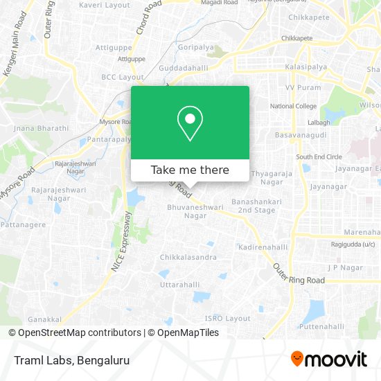 Traml Labs map