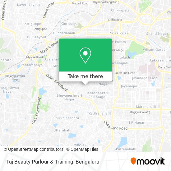 Taj Beauty Parlour & Training map