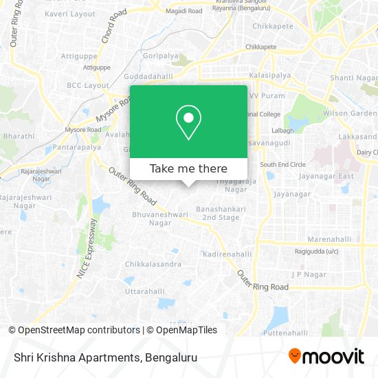 Shri Krishna Apartments map