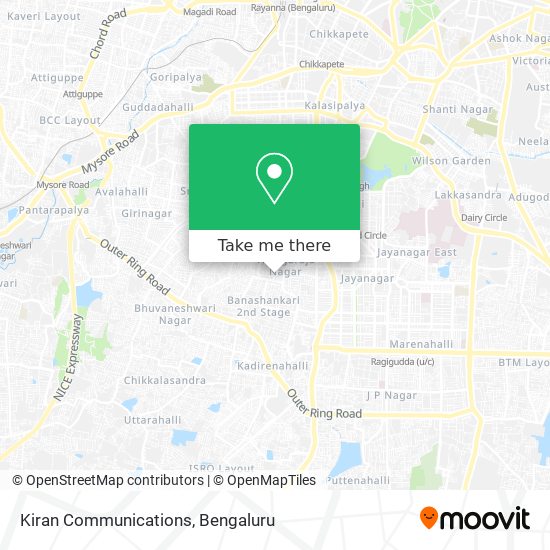 Kiran Communications map