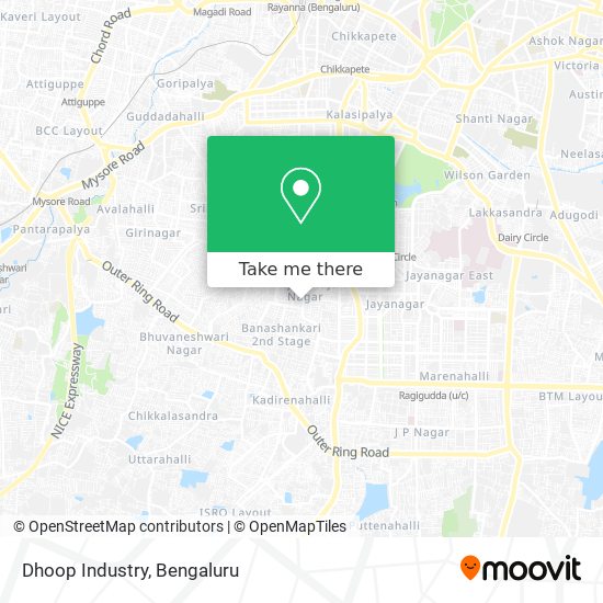 Dhoop Industry map