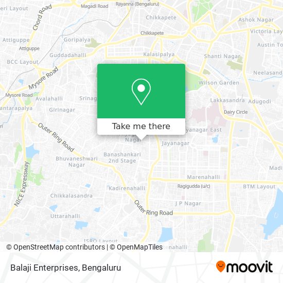 Balaji Enterprises map