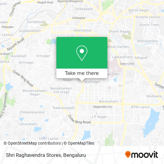 Shri Raghavendra Stores map