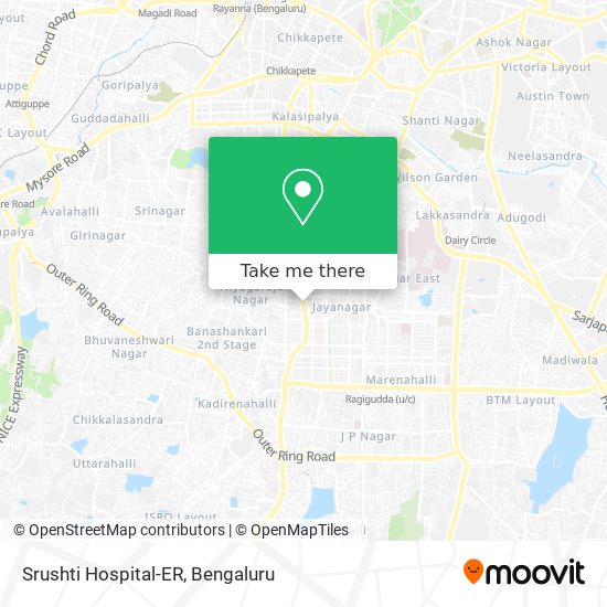 Srushti Hospital-ER map