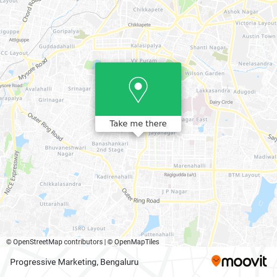 Progressive Marketing map