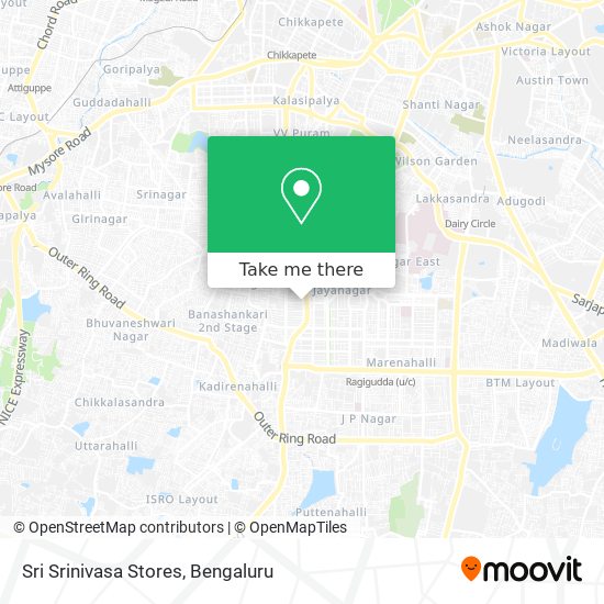 Sri Srinivasa Stores map