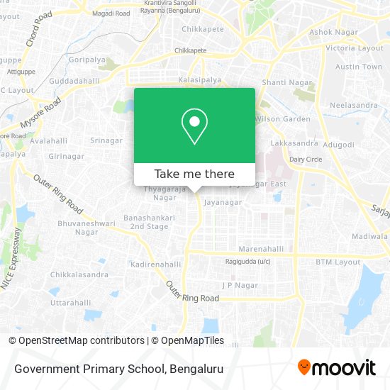 Government Primary School map