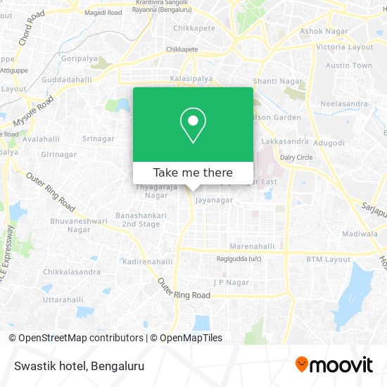 Swastik hotel map