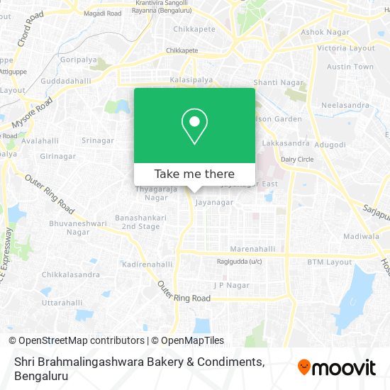 Shri Brahmalingashwara Bakery & Condiments map