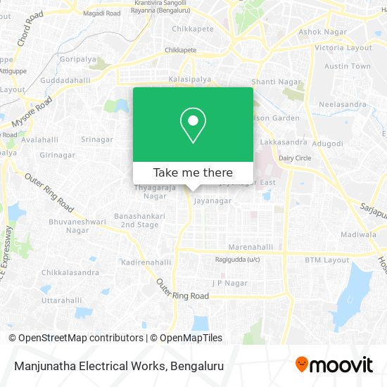 Manjunatha Electrical Works map